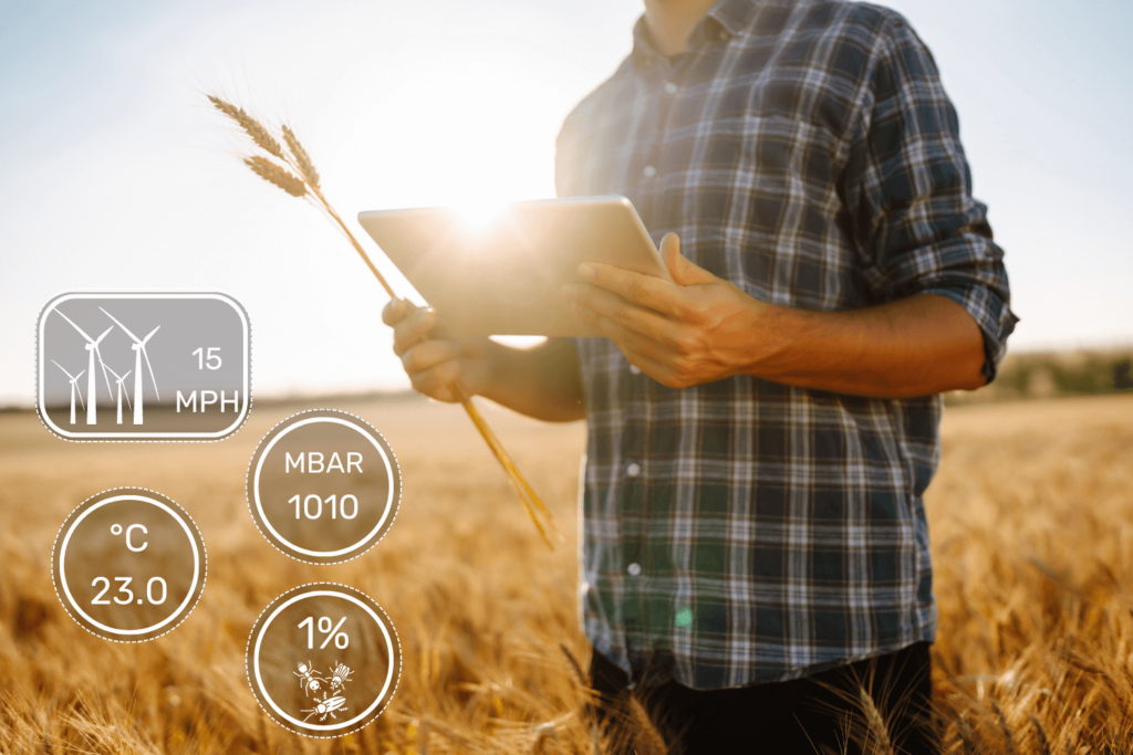 Uso de IIoT e tablets na agricultura para acompanhar informações em tempo real 