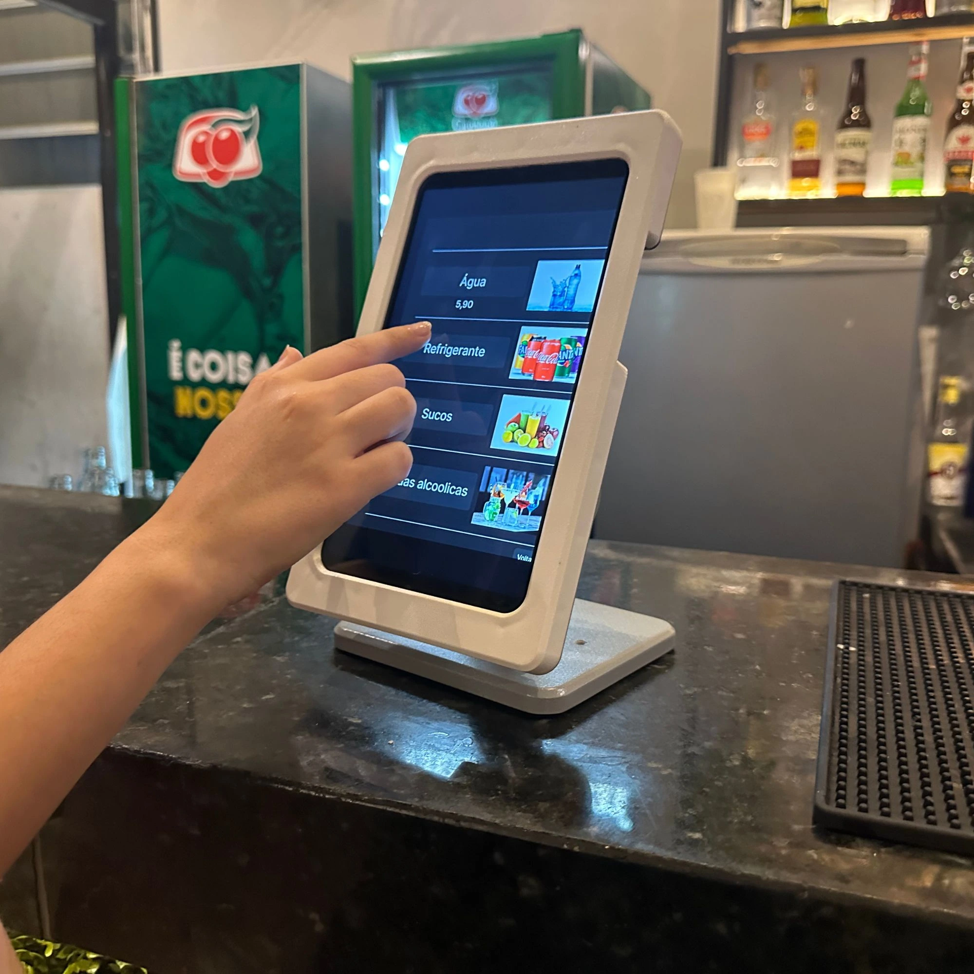 tablet balcão