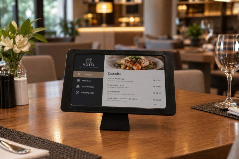 atendimento digital restaurante hotel
