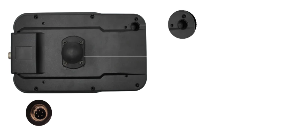 Fundo da case parafusada para Tab A T290